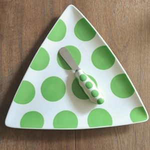 Coton Colors Polka Dot Dish & Spreader